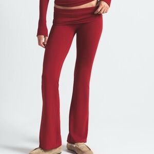 SKIMS Cotton Jersey foldover pant